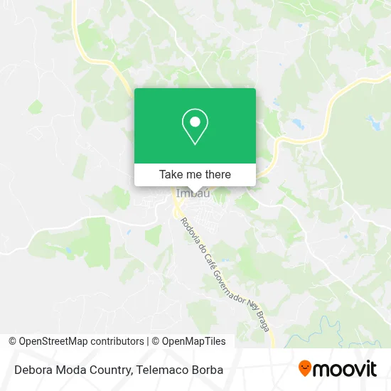 Debora Moda Country map