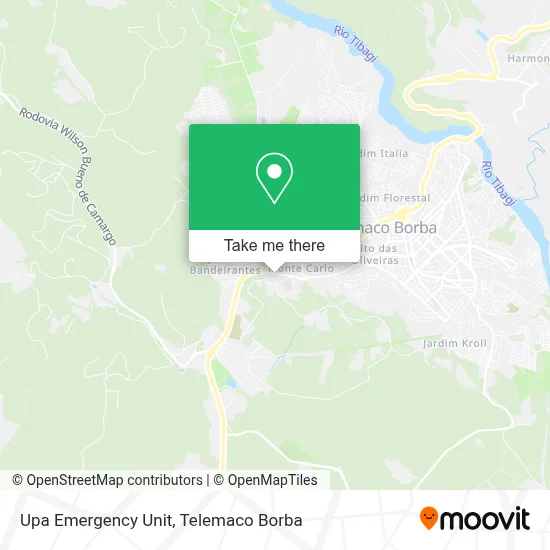 Upa Emergency Unit map