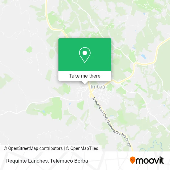 Requinte Lanches map