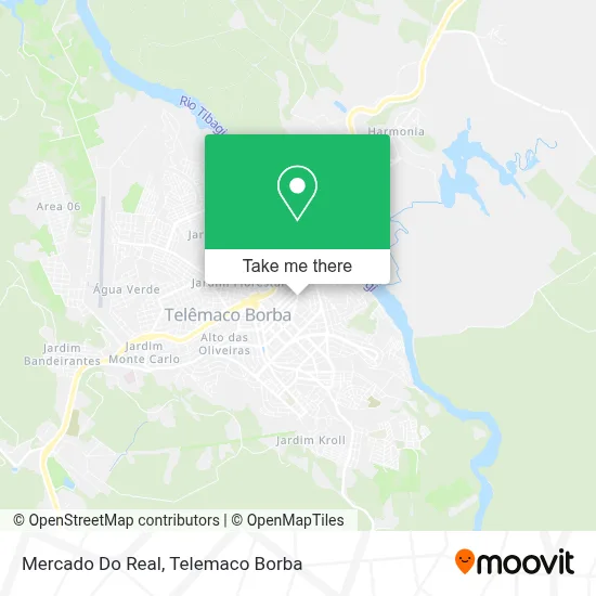 Mercado Do Real map