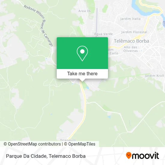 Parque Da Cidade map
