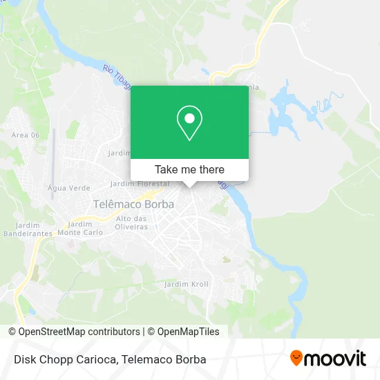 Disk Chopp Carioca map