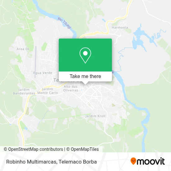 Robinho Multimarcas map