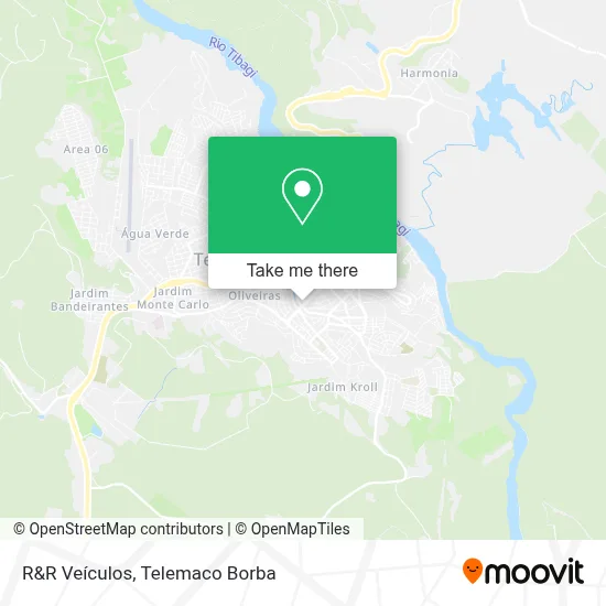R&R Veículos map