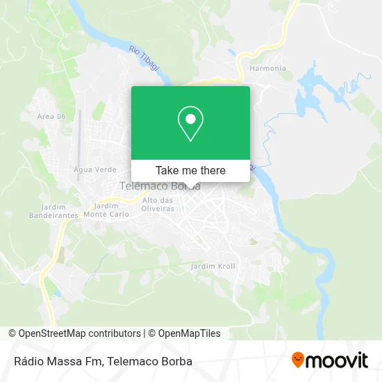 Rádio Massa Fm map