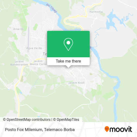 Posto Fox Milenium map