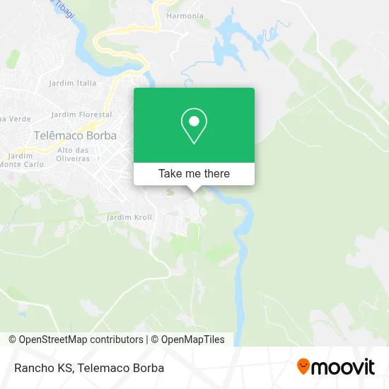 Rancho KS map