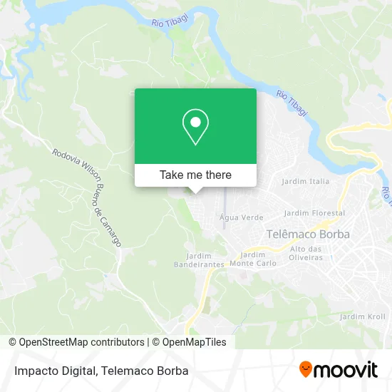 Impacto Digital map