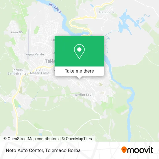 Neto Auto Center map