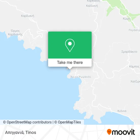 Απηγανιά map