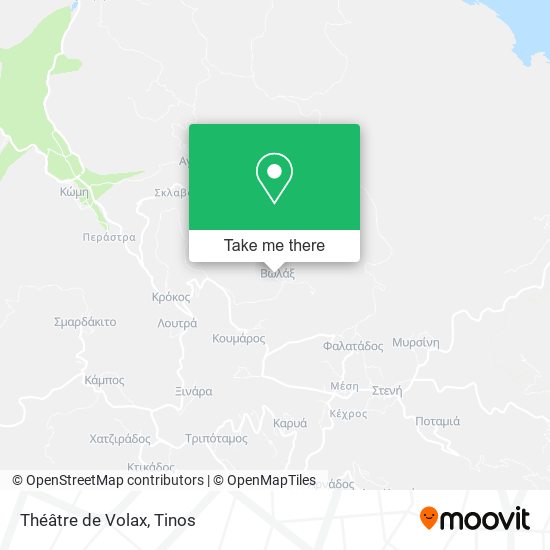Théâtre de Volax map