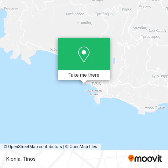 Kionia map