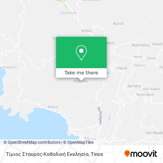 Τίμιος Σταυρός-Καθολική Εκκλησία map