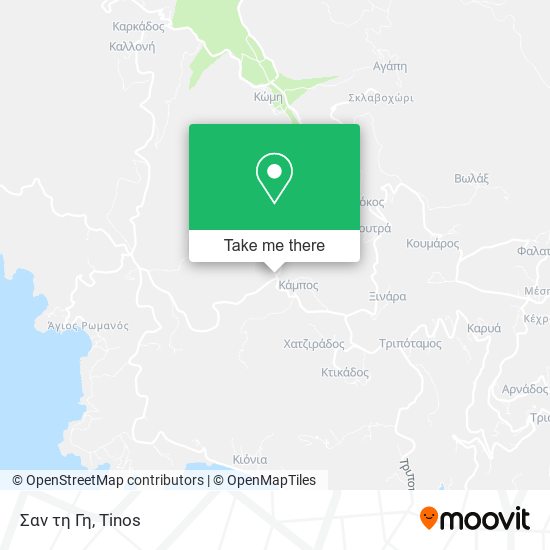 Σαν τη Γη map
