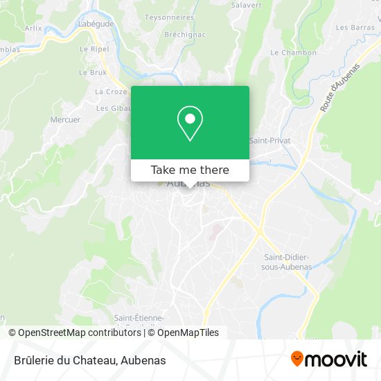 Brûlerie du Chateau map