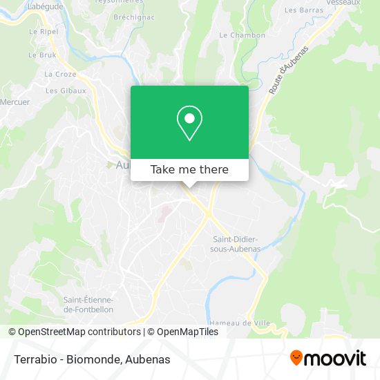 Mapa Terrabio - Biomonde