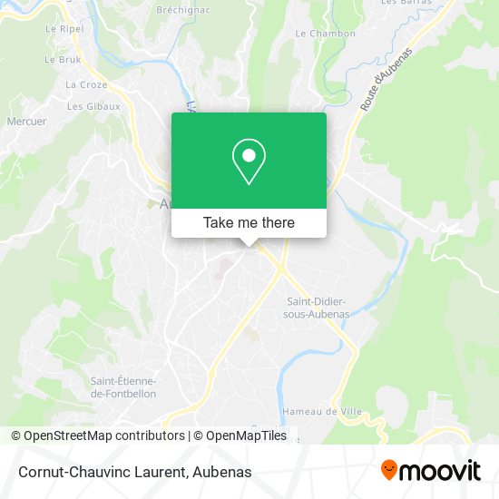 Cornut-Chauvinc Laurent map