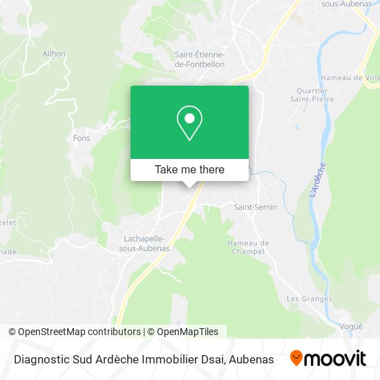 Mapa Diagnostic Sud Ardèche Immobilier Dsai