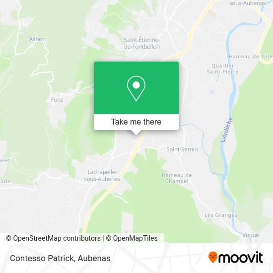 Contesso Patrick map