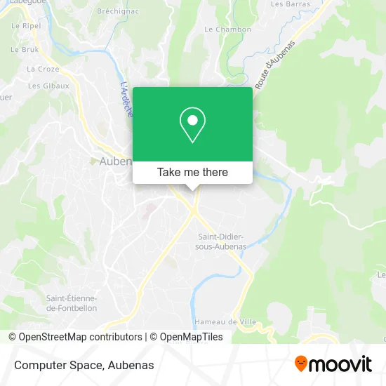 Espace Informatique map