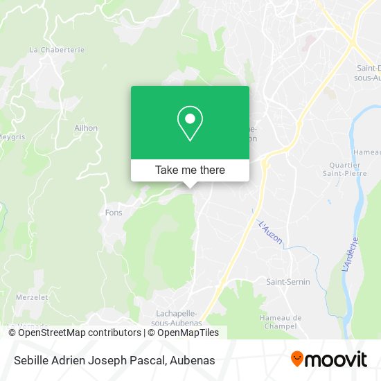 Sebille Adrien Joseph Pascal map