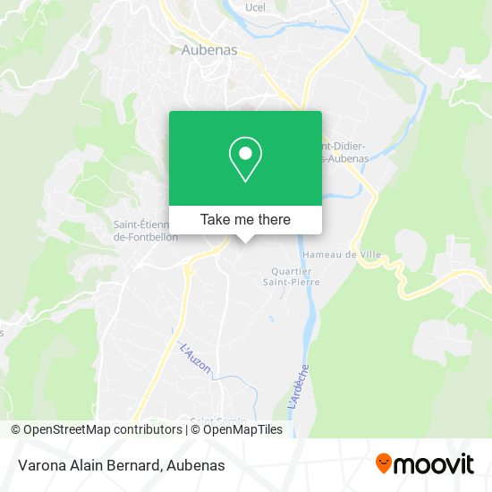 Varona Alain Bernard map