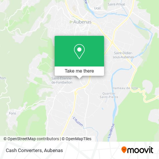 Cash Converters map