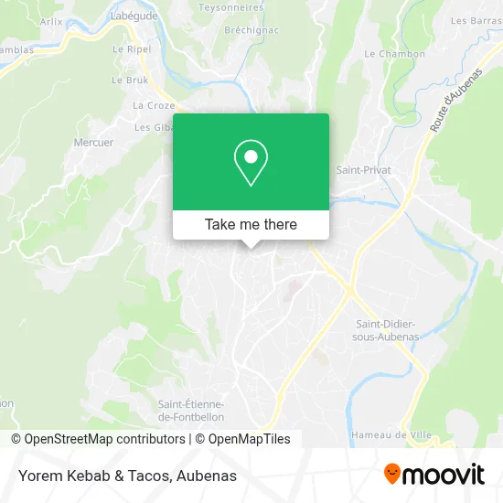 Yorem Kebab & Tacos map