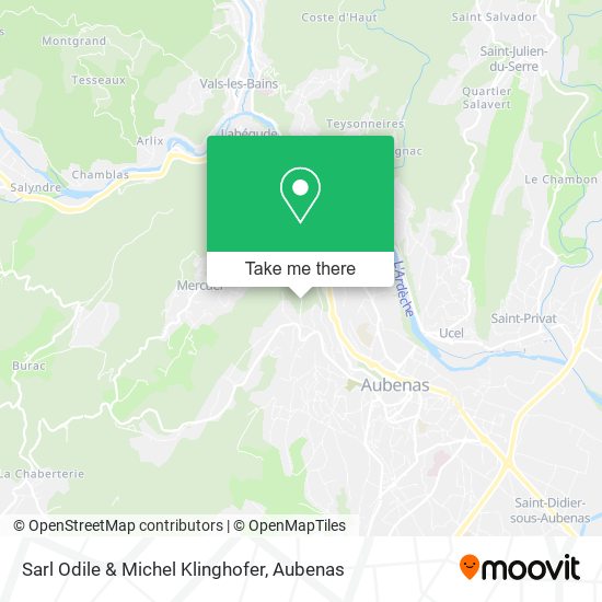 Sarl Odile & Michel Klinghofer map