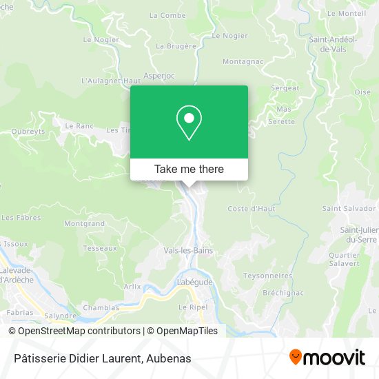 Pâtisserie Didier Laurent map