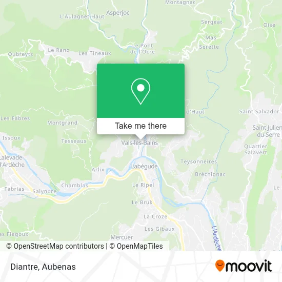 Diantre map