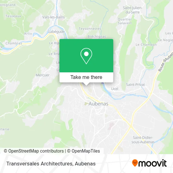 Transversales Architectures map