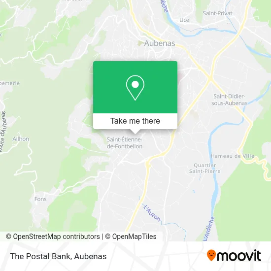 La Banque Postale map