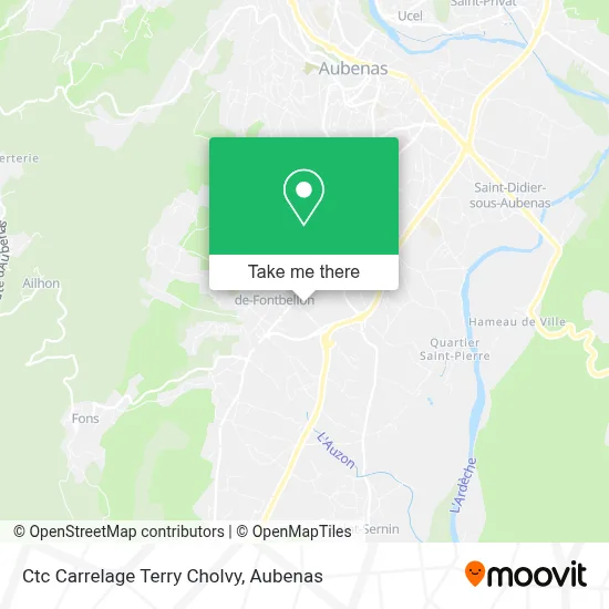 Ctc Carrelage Terry Cholvy map