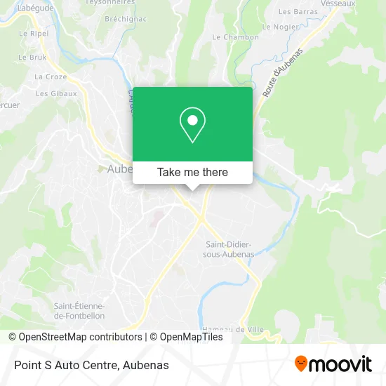 Point S Auto Centre map