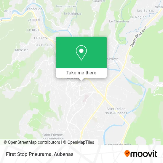 First Stop Pneurama map