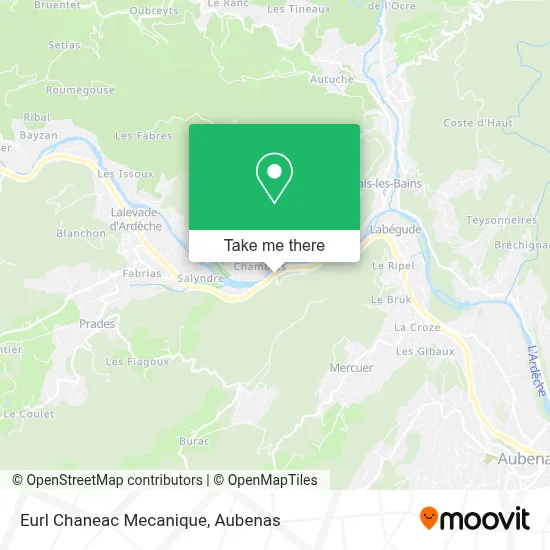 Eurl Chaneac Mecanique map