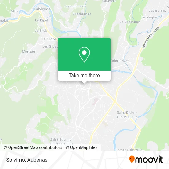 Solvimo map