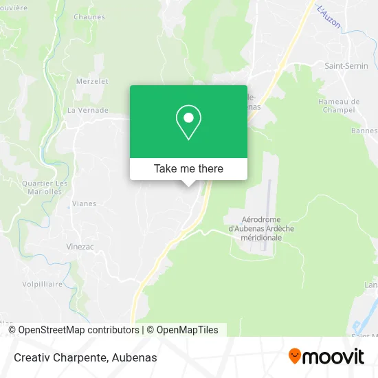 Creativ Charpente map