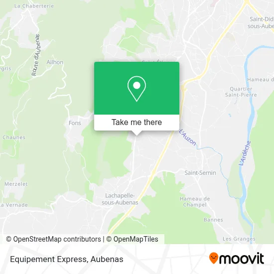 Equipement Express map