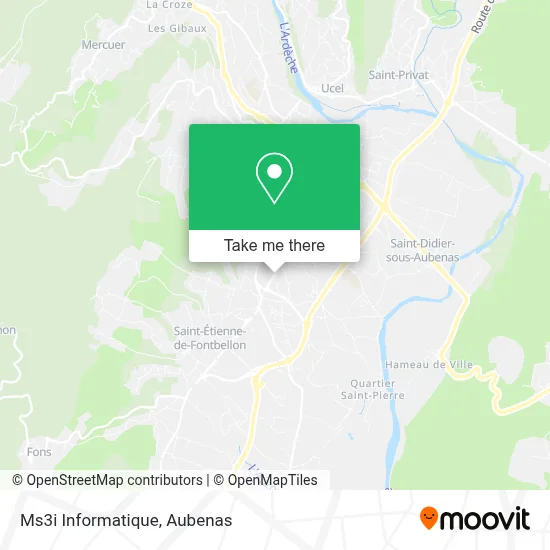 Ms3i Informatique map