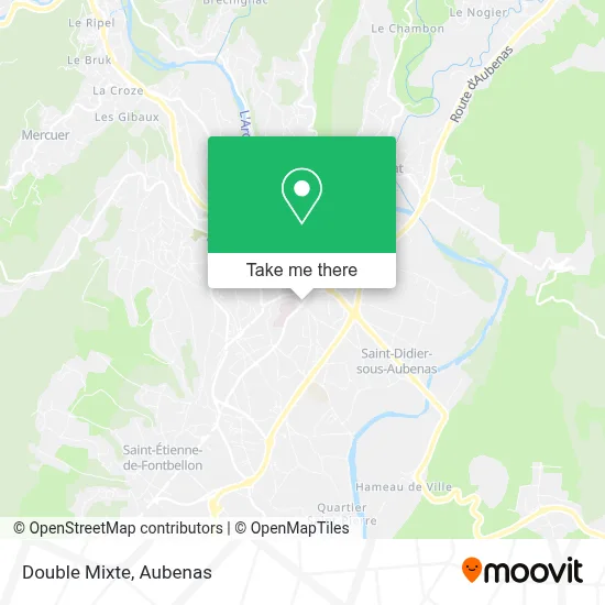 Double Mixte map