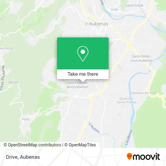 Drive map