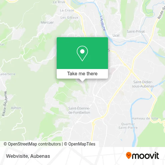 Webvisite map