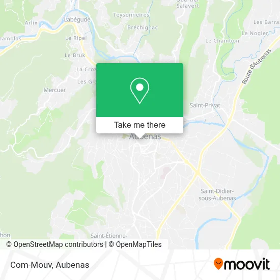 Com-Mouv map