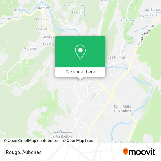 Rouge map