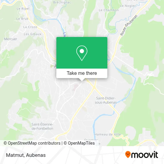 Matmut map