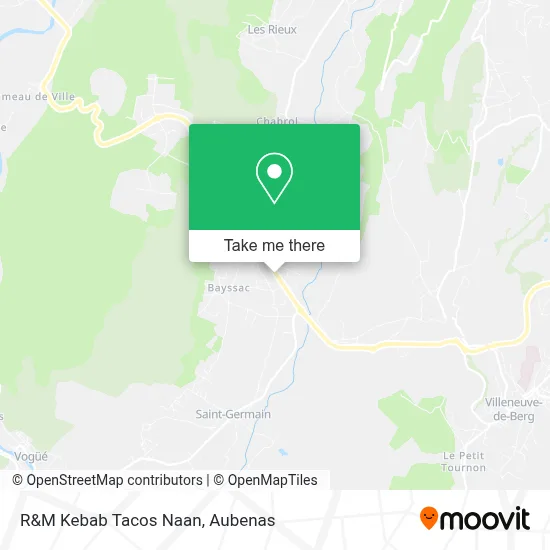 R&M Kebab Tacos Naan map
