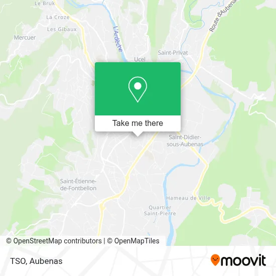Tso map