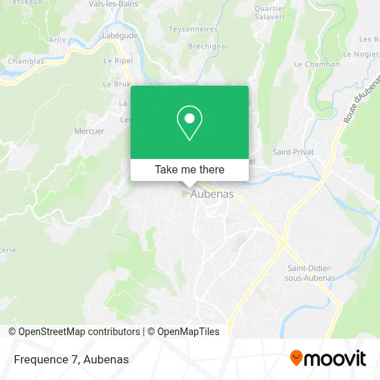 Frequence 7 map